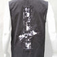 ärmellosos Gothic Hemd, ärmellosos Hemd mit satanischem Kreuz, darkavantgarde Hemd, postapokalyptisches Hemd