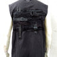 darkcyberhemd, darkcybermode, darkwear, darkavantgarde Hemd, Gothicmode für erren, ärmelloses Gothihemd, Schranzmode, Ravestyle, ärmelloses schwarzes Hemd