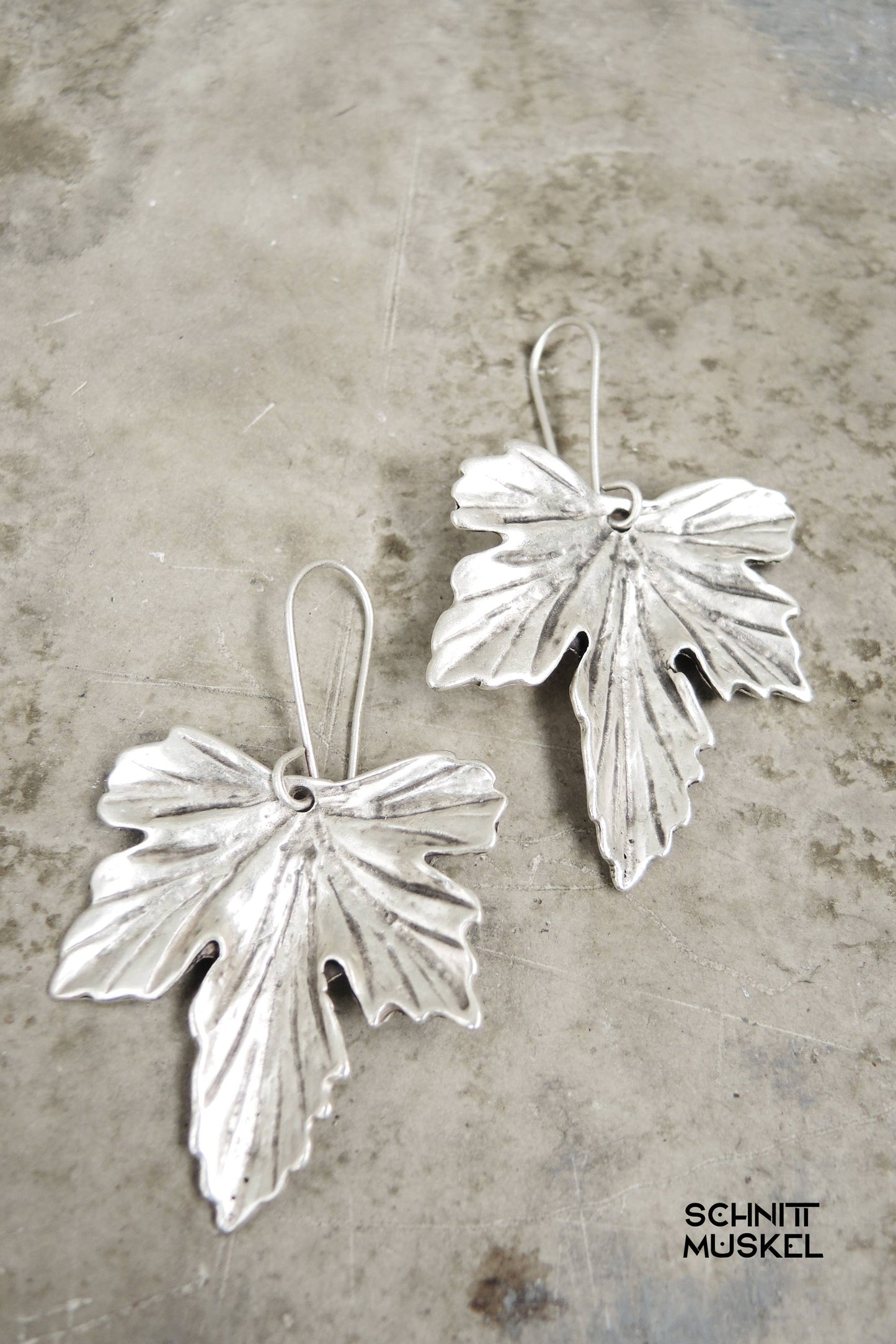 Ahorn Ohrhänger, Ahorn Ohrschmuck, Elfenohrschmuck Waldelfenschmuck, 