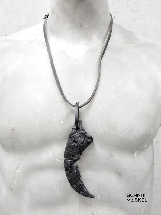 darkavantgarde ANhänger, Gothicschmuck Vogelkrallen Anhänger, Talisman, schwarzer Talisman, Amulett, magisches Amulett
