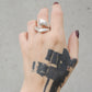 darkavantgarde Ring, darkavantgarde Schmuck, Technostyle Schmuck, Technoschmuck,