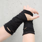 Armstulpen, Armstulpen destroyed, Armstulpen gothic, Armstulpen punk, Armstulpen schwarz, postapokalyptische Armstulpen, darkwear, darkcyber Armstulpen