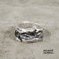 darkavantgarde Ring, avantgarde Ring, darkavantgarde Silberschmuck, nicht allergener Schmuck
