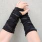 Armstulpen, Armstulpen destroyed, Armstulpen gothic, Armstulpen punk, Armstulpen schwarz, postapokalyptische Armstulpen, darkwear, darkcyber Armstulpen