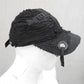 Gothicbaseballcap, darkwear, darkavantgarde, postapokalyptische Mütze, technostyle cap, Gothiccap, Gothicschiebermütze