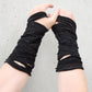 Armstulpen, Armstulpen destroyed, Armstulpen gothic, Armstulpen punk, Armstulpen schwarz, postapokalyptische Armstulpen, darkwear, darkcyber Armstulpen