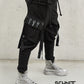 Haremshose, darkavantgarde Hose, Gothicmode, Unisexhose, Jogger, darkwear, urbanninja fashion, darkcyberfashion, darkcyberhose, ninjahose, dropcrotch pants, Hose mit tiefem Schritt