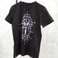 Herren T-Shirt Gothic, Gothicshirt, Voegelschädel T-Shirt, Shirt mit Vogelschädel, Vogelschädel,