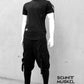Streetgoth style, destroyedfashion. Gothifashion. Gothicmode für Männer, Gothicmode für Herren, Gothic Jogginghose