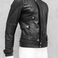 aussergewöhnliche Lederjacke, Lederjacke Mad Max, Bikerjacke, aussergewöhnliche Bikerjacke, schwarze coole Jacke, Gothicjacke, Cyberjacke, Darkavantgarde Jacke,