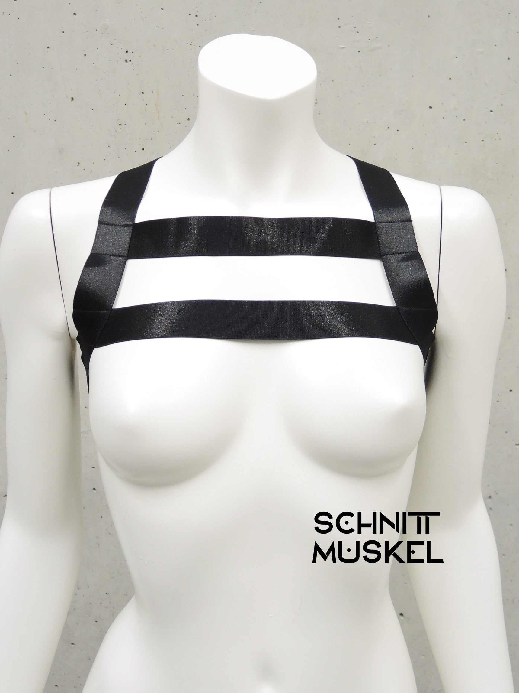 Harness, Harness für Männer, Männerharness, Gothicmode, Fetischmode, Fetischharness, Harness Gummiband, Gothic