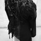 luxuryfashion, luxuryjacket, Harnessjacke, Harnessjacket, dark avantgarde, aussergewöhnliche Jacke, Unikatjacke