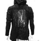 Gothicjacke, Gothichemd, dark avantgarde Mode, Jacke mit Kapuze, Paganmode, Paganstyle, Paganjacke, Gothicmode