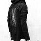Gothicjacke, Gothichemd. dark avantgarde Mode, Paganstyle, Paganbekleidung, Jacke mit Vogelschädel, Rabenschädel, Bandoutfit