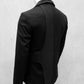 Darkavantgarde, darkwear, Gothicjackett, asymmetrisches Jackett, techwear Jackett, Cyberjackett, deconstructed jacket, Harness Jackett, Gothicmode für Männer