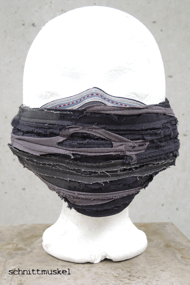 Maske grau, Maske anthratiz,
