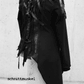 luxuryfashion, luxuryjacket, Harnessjacke, Harnessjacket, dark avantgarde, aussergewöhnliche Jacke, Unikatjacke