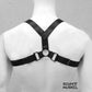 Harness, Harness für Männer, Männerharness, Gothicmode, Fetischmode, Fetischharness, Harness Gummiband, Gothic