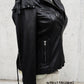 Harnessjacke, dark avantgarde, fetischjacke, Lederjacke Harness, exklusive Lederjacke, luxuslederjacke