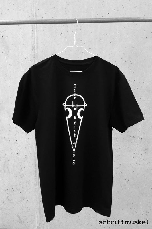 Vogelschädel, Vogelschädelprint, timeisaflatcircle, Gothicshirt, statementshirt, streetwear