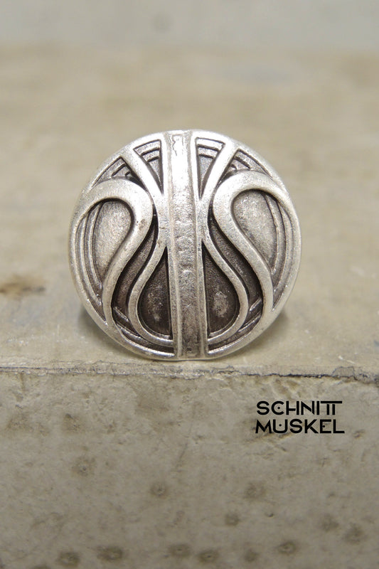 nicht allergener Schmuck, Ring Jugendstil, Ring Artdeco, Modeschmuck art deco