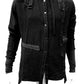 dark avantgarde Jacke, dark avantgarde, Gothicjacke, Paganjacke, Paganstyle, Gothicmode für Herren, Hirschschädel