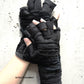 fingerlose Handschuhe, postapocalyptic gloves, Gothichandschuhe, destroyed style, darkwear, darkavantgarde Handschuhe