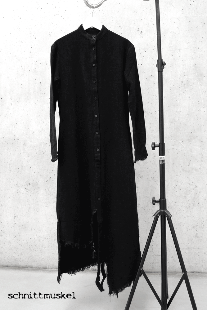 darkavantgarde, darkavantgarde Mode, Hemdmantel, langes Hemd, Hemdkleid, Gothichemd, Gothicmantel Stoff