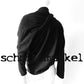 Wickelschal, Schal mit Ärmeln, darkavantgarde, darkavantgarde Mode, drapierter Schal
