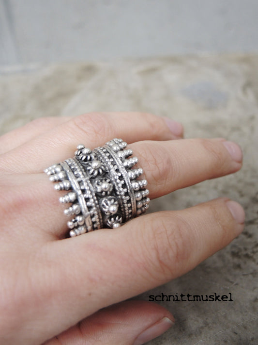 Gothicring, Gothicschmuck, Hippiering, Bohoring, Hippieschmuck, Bohoschmuck