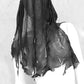 Gothic Schleier, Schleier im destroyed Stil, schwarzer Gesichtsschleier im destreoyed Stil, Black veil, gothic veil, destroyed veil